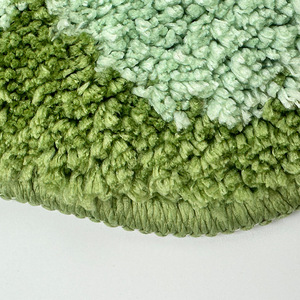 Alfombra de entrada fresca, alfombra de baño de felpa, alfombra absorbente de agua para cocina y inodoro, alfombra de puerta con flores de musgo, alfombra antideslizante para suelo. - Product Image 3