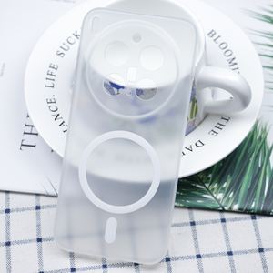 เคสโทรศัพท์มือถือแบบใส TPU แม่เหล็ก สำหรับ <span class=keywords><strong>VIVO</strong></span> V20PRO <span class=keywords><strong>5G</strong></span> S9E <span class=keywords><strong>5G</strong></span> Y75S <span class=keywords><strong>5G</strong></span> ฝาหลังใส แม่เหล็ก ป้องกันการกระแทก - Product Image 1