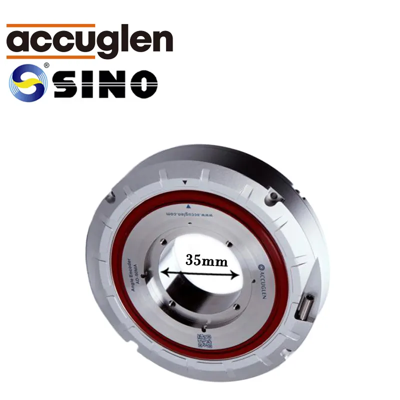ACCUGLEN Absolute Angle Encoders 18000 Lines Incremental 27bits Hollow Shaft 35mm Optical Rotary Encoder with Integral Bearing