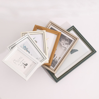 Nouveau design, cadre photo en plastique écologique, couleur personnalisée, style moderne classique, personnalisable, à poser ou à accrocher, décoration murale
