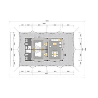 Tente Dôme Extensible Écologique à Installation Rapide pour Glamping Sauvage, Module Conteneur Préfabriqué pour Salle de Bain, Confort Toutes Saisons
