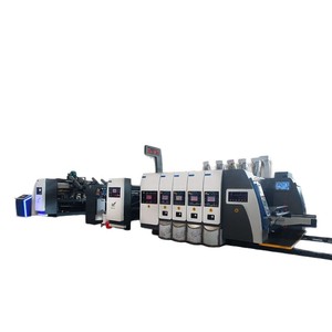 Máquina de Impresión y Encolado Huayu Machinery Equipment Tipo 1224 para Línea de Procesamiento de Empaques de Papel - Product Image 2