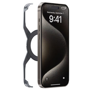 Strong Phone case Aluminum Magnetic Ring Shaped Case for <strong>IPhone14pro</strong> 16promax Business Design with 15pm Borderless Phonecase - Product Image 4