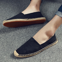 Nouvelles Espadrilles en Lin à Semelle Jute pour Hommes et Femmes – Offre Spéciale Usine