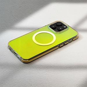 เคสโทรศัพท์มือถือขายส่งสำหรับ iPhone 13 14 15 16 Plus Pro MAX เคส TPU แม่เหล็กกันกระแทกที่กำหนดเอง Myc7301หรูหรา - Product Image 1