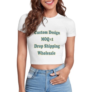 T-shirt Corta Aderente Sexy Personalizzata con Stampa della Bandiera di Porto Rico, Rana Coqui, Taino, Boricua, Produzione su Richiesta - Product Image 5