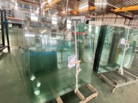 Vitrage isolant double couche en verre trempé Low-E argenté haute performance pour façade rideau et fenêtre, à économie d'énergie