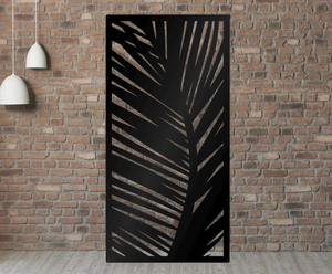 Paravent en métal découpé au laser sur mesure, écran décoratif en acier Corten - Product Image 5