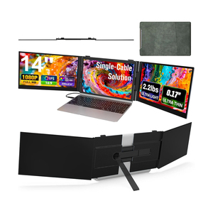 OEM/ODM Factory One Kabel anschluss Laptop Screen Extender Monitor Tragbarer ultra dünner leichter Dreifach bildschirm Kwumsy <span class=keywords><strong>S8Ultra</strong></span> - Product Image 1