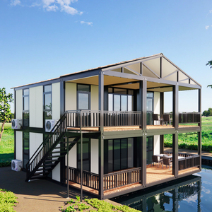 Tùy Chỉnh 40ft 2-Tầng Di Động Container Modular Đúc Sẵn Biệt Thự Gia Đình Nhà Nhỏ Căn Hộ Siêu Thị Khách Sạn Trường - Product Image 5