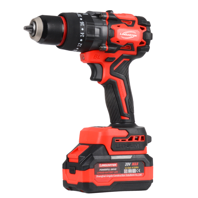 20V Cordless Drill Power Tool Set China Cordless Drill High Quality Brushless Motor Low Price Power Drill LDD11-PS