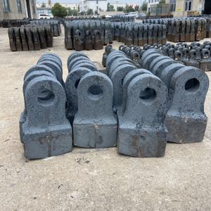 Pièces d'usure pour concasseur à marteaux d'extraction d'or, tête de <span class=keywords><strong>marteau</strong></span> en chrome élevé, pièces d'usure pour concasseur à percussion, barre de frappe pour le concassage de pierres dans les carrières - Product Image 1