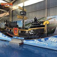 Manège Électrique Embarquement Garanti : Bateau Volant 16 Places à Mouvement Fluide pour Adultes et Projets d'Équipements de Parcs d'Attractions