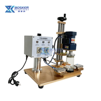Machine de remplissage de bouteilles de Sauce au miel, pot en verre semi-automatique à tête unique, BSK-X03