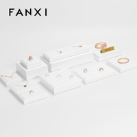 Fangfanxi — présentoir de bijoux personnalisé, plateau d'exposition de bagues, boucles d'oreilles, bracelets, collier, ensemble d'affichage de bijoux, nouvelle collection