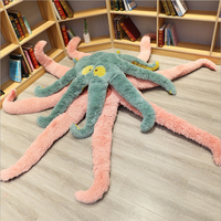 Mobilier de chambre en peluche canapé chaise chambre paresseux canapé étoile de mer en peluche personnalisé animal en peluche grande taille pieuvre oreiller en peluche