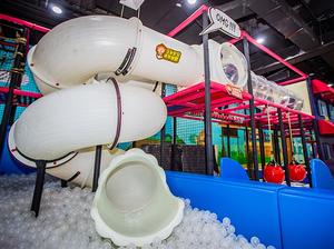 מצחיק חיצוני ילדים שקופיות צינור משחקים אביזרי ספירלה שקופיות צינור - Product Image 4