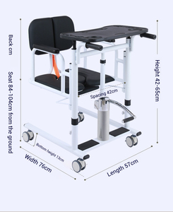 Multifunctional Transfer Chair For Bedridden <strong>Patients</strong> And Elderly People To Help Them Get Up Hydraulic <strong>Lifting</strong> Transfer Machine - Product Image 3