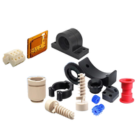 Nylon ABS PTFE PEEK Bakélite POM Précision CNC Usinage Fil EDM 3D Modèle Pièces Plastique Traitement par Tour
