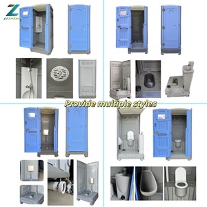 Toilettes portables modernes en panneaux de plastique HDPE, toilettes sèches extérieures avec design graphique, article de vente chinois <span class=keywords><strong>pour</strong></span> salles de bain - Product Image 3