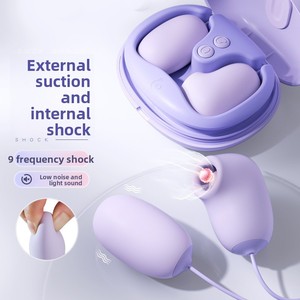 Juguete Erótico de Succión, Masturbador Femenino, Huevo Vibrador y Caja Mágica de Succión, Juguetes Sexuales, Huevo Saltarín, Huevo del Amor con Control por Aplicación - Product Image 1