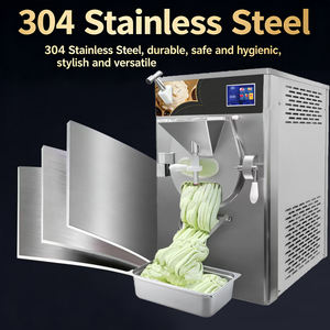 Máquina para hacer gelato - máquina automática para hacer helados en pequeñas cantidades, combinada con pasteurizador y congelador por lotes. - Product Image 2