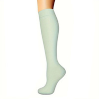 Chaussettes de course Compports Chaussettes de sport de soutien de la circulation Logo personnalisé 20-30mmHg Chaussettes de compression de cyclisme athlétique