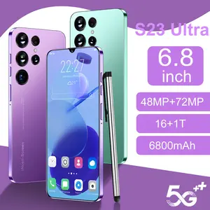 Galaxy Hot Sale 2023 S23 Ultra 16GB 1TB 6,8 Zoll 6800 mAh Android 12 entsperrte Handy-Smartphones 5G Android