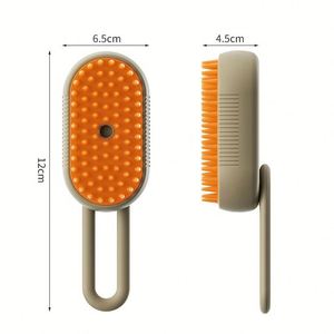 2025 New 3 in 1 Foldable Mascotas Self Cleaning <b>Pet</b> Dog Cat Grooming Hair <b>Brush</b> With Water Spray Cat Steam <b>Brush</b> - Product Image 3