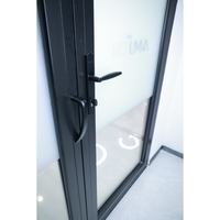 AMJ Projet Australien AS2047 Normes Commercial de Haute Qualité Balcon Extérieur Villa Maison Aluminium Porte Pliante