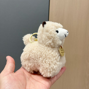 Lindo Peluche de Alpaca Bebé, Colgante de Peluche Súper Suave, Muñeco de Tela para Máquina de Agarrar, Regalo de Cumpleaños, Venta al por Mayor - Product Image 3