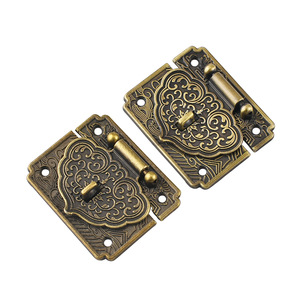 Boucle carrée en alliage de zinc, couleur bronze brossé, accessoires de quincaillerie pour la fabrication de boîtes en bois et de bagages - Product Image 5