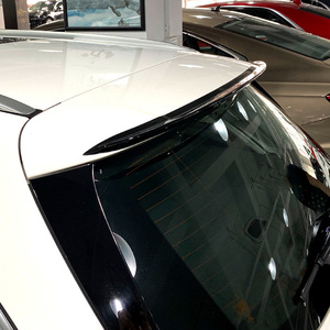 สปอยเลอร์หลังรถยนต์ Mercedes-Benz C-Class Estate สีดำ Piano Black ABS ทรง Ducktail ปี 2015-2021 - Product Image 1