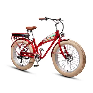 Vélo de randonnée e-cruiser, 26 pouces, avec <span class=keywords><strong>7</strong></span> vitesses - Product Image 1