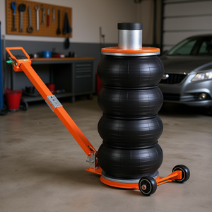 แม่แรงลม D0100X3GDUX ขนาด 6 ตัน พร้อมด้ามจับยาวปรับได้ สำหรับรถยนต์ซีดาน - Product Image 2