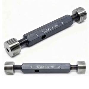 Metrische stalen schroefplugmeters hoge nauwkeurigheid 0,01 Go/No-Go draad nieuw ontwerp voor precisie metingen GCr15 materiaal - Product Image 4