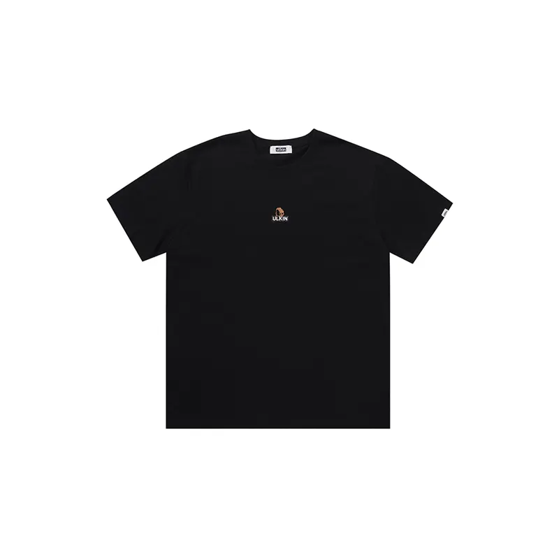 Uitstekende Kwaliteit Eenvoudige Stijl 100% Katoen Ulkin Jinro Gouden Pad T-Shirt In Zwart Voor Export Verkoop Door Lotte Duty Free