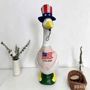 Disponibles: Gorro y Pañuelo de Poliéster con Diseño de Ganso del Día de la Independencia de EE. UU., 250.º Aniversario, Decoraciones para Exteriores - Product Image 2