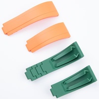 Bracelet de montre en caoutchouc de silicone à vente chaude, fermoir coulissant, bracelet de montre, bracelet de montre compatible avec Rolexx Oyster Daytonas 20MM