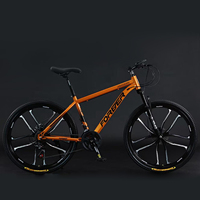 Sepeda Gunung MTB 26-Inci Grosir Pabrik, Garpu Baja Rangka Aluminium 27-Speed, Sepeda Kota Gaya Balap Sport