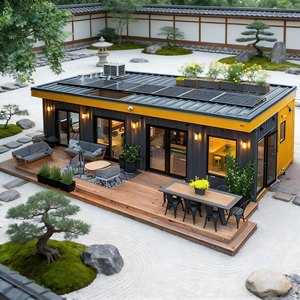 Maisons préfabriquées modernes en conteneurs maritimes, maisons conteneurs, mini-maisons, maisons conteneurs pour hôtel/usage commercial - Product Image 4