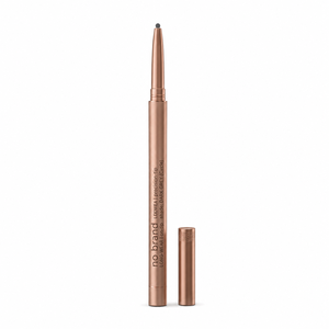 Crayon à sourcils double tête de haute qualité, imperméable, longue tenue, à pointe précise, gris foncé, sans marque - Product Image 3