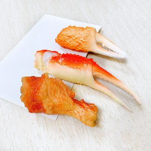 Amusant Quirky Étudiant Cheveux Accessoires Simulation Créative Alimentaire <span class=keywords><strong>Ailes</strong></span> De Poulet Frit Orleans Poulet Jambes Pince À Cheveux à Ma Fille - Product Image 5