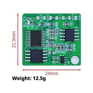 Módulo de Síntesis de Voz UNV SYN6288, Pronunciación de Persona Real TTS para Conversión de Texto, 2 STM32 51, Kit de Módulo de Control de Voz por Audio - Product Image 3