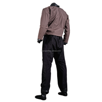 Combinaison étanche professionnelle ODM&OEM pour kayak, entièrement scellée, avec fermeture éclair diagonale, pour le rafting en eaux vives et le kayak.