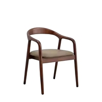 Chaise de salle à manger moderne en bois de noyer et frêne VL, modèle Président de haute qualité avec corde tressée pour hôtels et parcs XinShuo