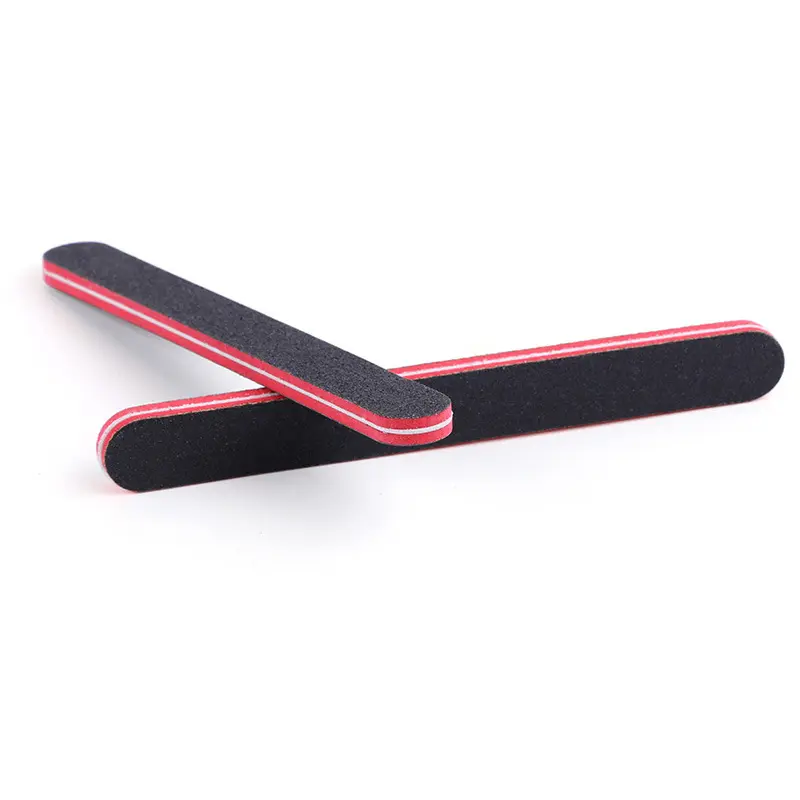 Wholesale Manicure Oem Nail File Grit 100/180 Durable Straight Private Label Nail Files And Buffers