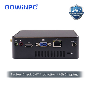 คอมพิวเตอร์ขนาดเล็กยี่ห้อ Gowinpc รุ่น Gowinpc ใช้ Intel Core i3 i5 i7 แรม DDR4 32GB  พร้อมที่เก็บข้อมูลแบบ MSATA และ SATA สองระบบ คอมพิวเตอร์ขนาดกะทัดรัด - Product Image 3