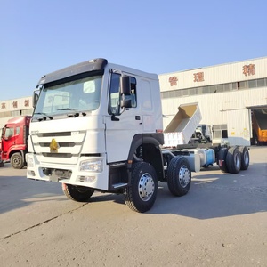 รถบรรทุกแชสซีมือสอง Sinotruck Howo 6X4 6X6 8X4 8X8 พวงมาลัยซ้าย/ขวา ราคาโรงงานสุดคุ้ม - Product Image 1