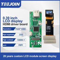 0.39 pouces Hd résolution 1920 * 1080O Led Micro écran Hd Ar/Vr Vision nocturne montée sur la tête type-c à l'usine d'affichage de Module Lcd Mipi